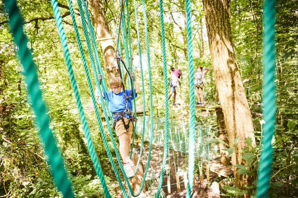 épreuve du parcours pour les enfants